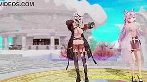 i love koyori chloe dance in 3d