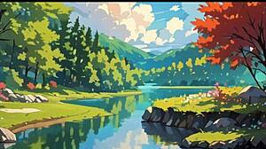 Farmer taboo kink hentai game episode one massive cock grows in front of step sisters