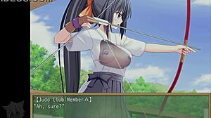 Disiplin Görevlisi Aoi Nanami Ryorin Akademisi Ofisinde Okçuluk Vibratör Zorluğuyla Karşılaşıyor, Büyük Memeler ve Fetiş Oyuncaklarıyla