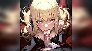 业余少女在3D动画AI生成的故事场景中