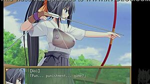 纪律官 青柳葵 面对弓箭振动器挑战 大奶子恋物玩具在办公室