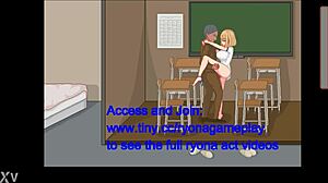 Cute Blonde Having Sex With Her Teacher In Bt Life Hentai Game