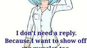 Fubuki肌肉增长与灵活宝贝穿着性感短裤和漂亮服装