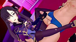 Mona enjoys having fun with playful touches in Genshin Impact.