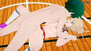 我的英雄学院 托加比美子和爆豪光己啦啦队与绿谷出久激烈性爱