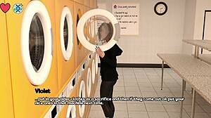 Romantic date night with goth college girl at elmwood university 23