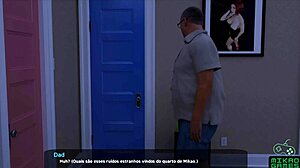 Milfy city ep 47: step mom contrasts with dad's wife in final fuck