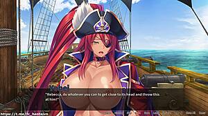 Pirate Booty Receives Bukkake from Buccaneer in Part 04