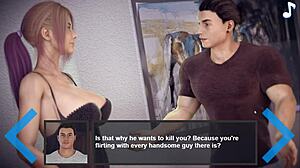 动漫风格的3D G色情动画