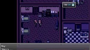 Cheating wife in hospital lingerie gets creampie during survival mission netorare route part four.