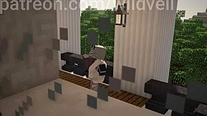 大奶凯撒HSR在Minecraft变态中被内射