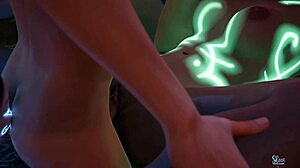 lust academy - james with katrina in a group setting with four women