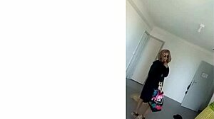 Cam show and stripping for a group of viewers