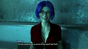 Uzayda Mahsur 15 - Sıcak Mavi Saçlı MILF'le Randevu Gecesi