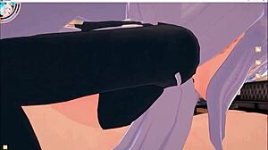 Watch this intense masturbation session with extra steps in Dark's version!