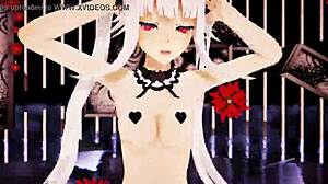 mmd-r18 goodnight kiss with kirie by dm144