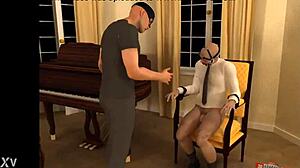 Wedding Night Surprise 3d Bdsm Orgy For Cute Bride