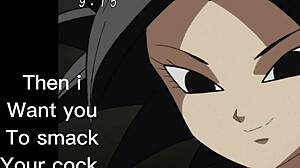 女主人Caulifla指导JOI，用CBT CEI边缘到贞操笼毁灭高潮