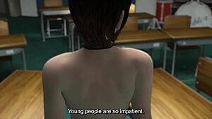 Umemaro 3D淫荡巨乳女老师电影版重制