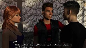 Feeling the passion as redhead rides cowgirl in Intertwined 67.