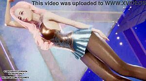 Hyolyn Dances Seductively in Sexy Kpop League of Legends Uncensored