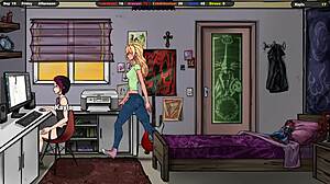 exploring intimate areas in hentai game