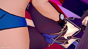 Mona enjoys having fun with playful touches in Genshin Impact.