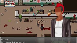 Cheating wife in hospital lingerie gets creampie during survival mission netorare route part four.