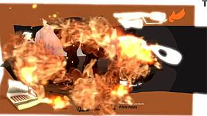 Source Filmmaker Animation Featuring Pyro from Team Fortress 2