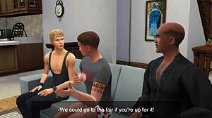 Sims4 - Mike ve babasında hafta sonu - 1. kısım