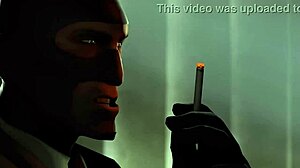 Source Filmmaker Animation Featuring Pyro from Team Fortress 2