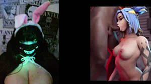 Otaku Girl With Big Tits Watching A Hentai Video Rule 34 Valorant Compilation