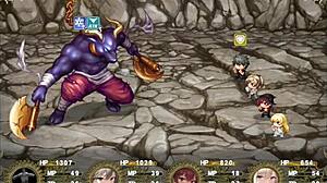 Vay be, maceracı boynuzlu harem RPG'sinde büyük memeli kadınlarla mağaraları keşfediyorum bölüm 3!