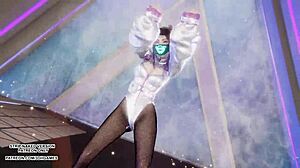 mmd aespa - supernova akali hot kpop dance league of legends uncensored hentai