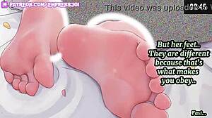 JOI女主脚崇拜挑战