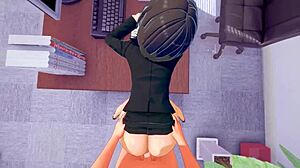 Maya Takahashi Engages In Detailed Office Sex Scenes Including Anal Assfucking Creampie Doggystyle Fucking