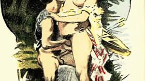 Detailed Vintage Erotic Drawings Collection