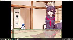 Your waifu foxgirl nanako rides you! Let's play konko xv!