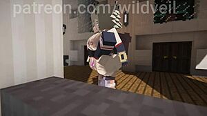 大奶凯撒HSR在Minecraft变态中被内射