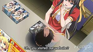 Nobody notices me masturbating her in public hentai