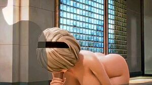 Big Cock Pounds Blond?