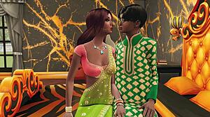 Wow, teen Indian couple has sex after marriage!