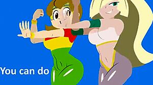 exercise motivation animation with yoga gym workouts