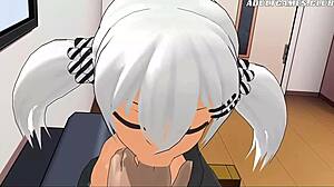 Fellatio Domination From Smug Anime Girl