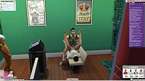 Intense Passion In Sims 4 Public Gay Sex