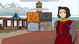 Old Lady Karara in Four Elements Trainer Book 4 Love Part 5