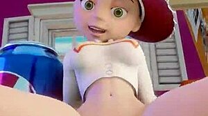 Jessie Teniendo Sexo En El Cuarto De Andy Clothed Versión