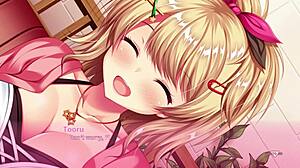 Nao says, 'This is a real hentai situation with big tits and monster cock'