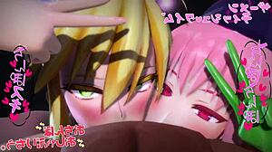 I-I can't stop watching this horny MMD sex compil, the huge tits and blowjobs are just too much!