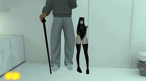 viejo aprovechando que su vieja salio de casa para traer a jovencita de color rosa 2